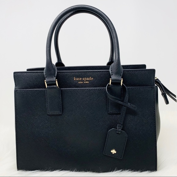 kate spade Handbags - Kate spade Cameron medium satchel black new